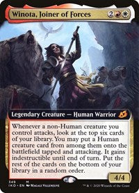 MTG Ikoria: Lair of Behemoths Winota, Joiner of Forces (Extended Art)