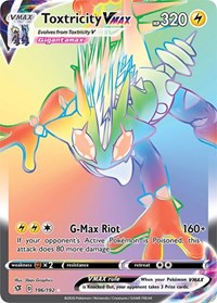 pokemon SWSH02: Rebel Clash Toxtricity VMAX (Secret)