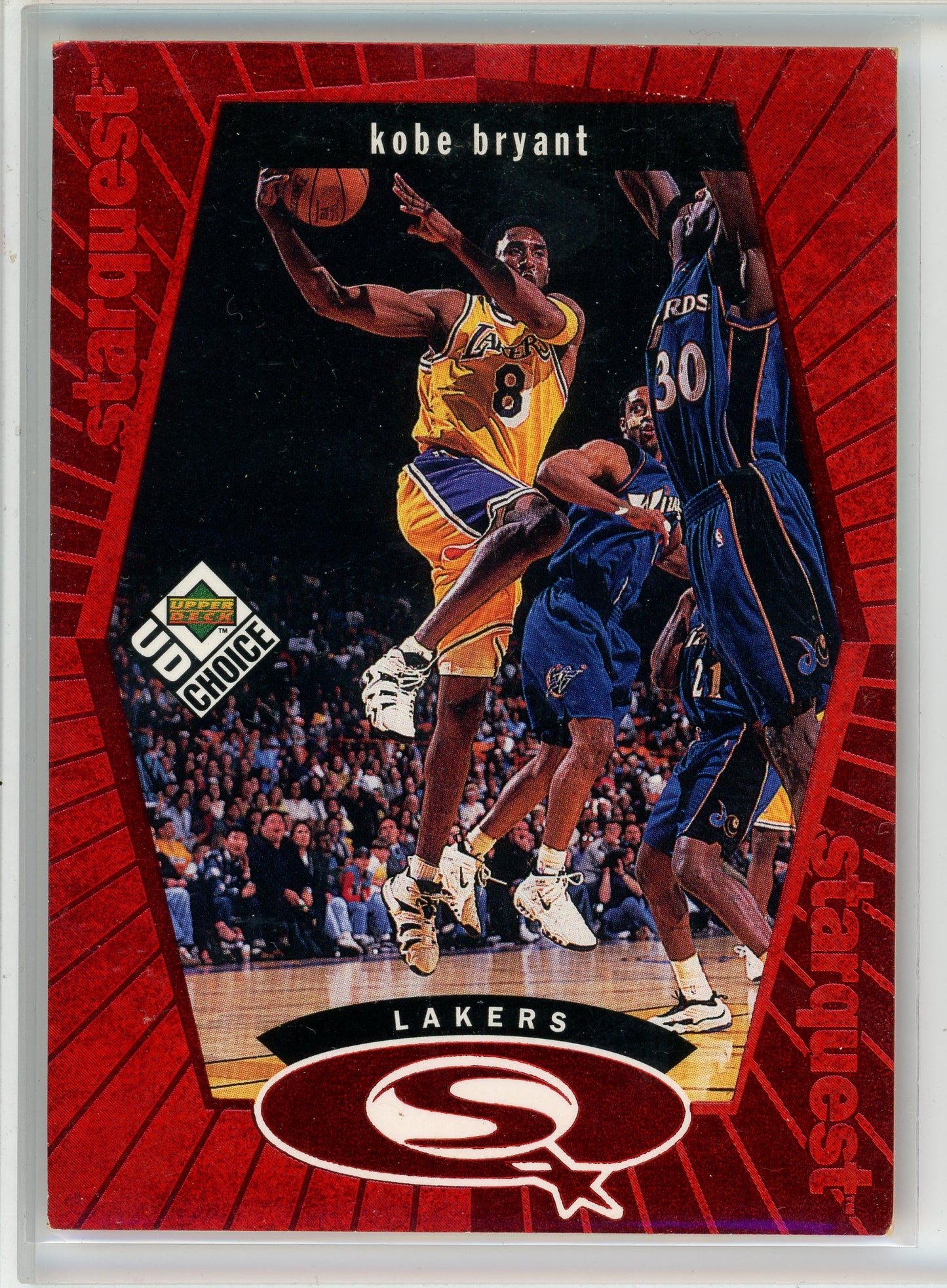 1998-99 UD Choice #SQ13 Kobe Bryant StarQuest Red