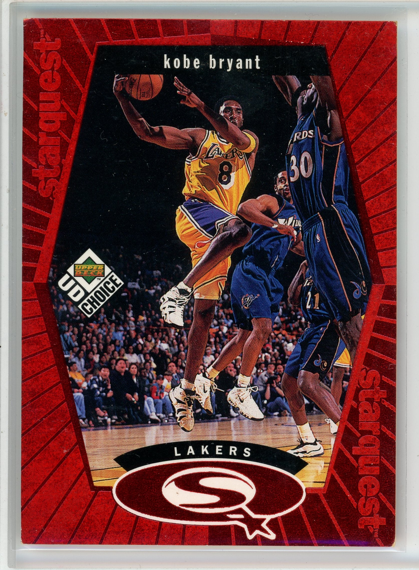 1998-99 UD Choice #SQ13 Kobe Bryant StarQuest Red
