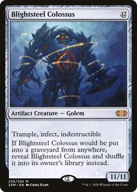 MTG Double Masters Blightsteel Colossus