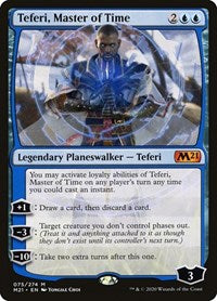 MTG Core Set 2021 Teferi, Master of Time