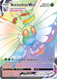 pokemon SWSH03: Darkness Ablaze Butterfree VMAX (Secret)