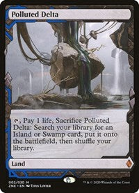 MTG Zendikar Rising Expeditions Polluted Delta