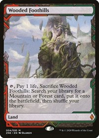 MTG Zendikar Rising Expeditions Wooded Foothills