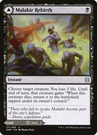 MTG Zendikar Rising Malakir Rebirth
