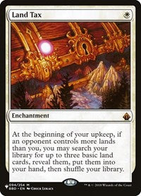 MTG The List Reprints Land Tax