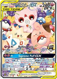 pokemon Alternate Art Promos Togepi & Cleffa & Igglybuff GX - 143a/236
