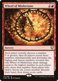 MTG Commander Legends Wheel of Misfortune