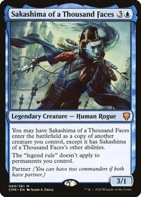 MTG Commander Legends Sakashima of a Thousand Faces