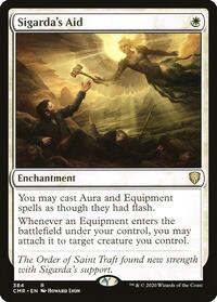 MTG Commander Legends Sigarda's Aid