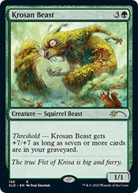 MTG Secret Lair Drop Series Krosan Beast