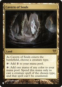 MTG The List Reprints Cavern of Souls