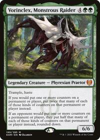 MTG Kaldheim Vorinclex, Monstrous Raider