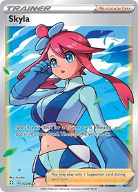 Pokemon Shining Fates Skyla (Full Art)