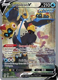 Pokemon SWSH05: Battle Styles Empoleon V (Alternate Full Art)