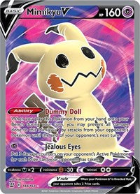 pokemon SWSH05: Battle Styles Mimikyu V (Full Art)