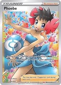 Pokemon SWSH05: Battle Styles Phoebe (Full Art)