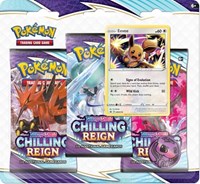 pokemon SWSH06: Chilling Reign Chilling Reign 3 Pack Blister [Eevee]