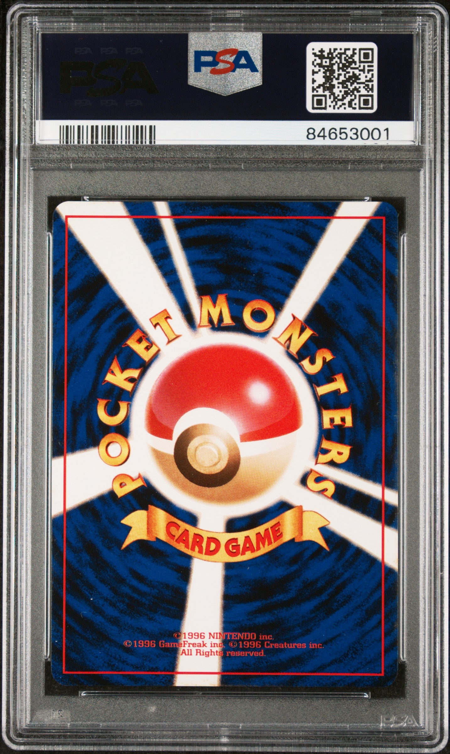 1997 Pokemon Japanese Rocket Dark Dugtrio-Holo #51 PSA 9