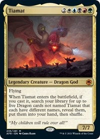 MTG Adventures in the Forgotten Realms Tiamat