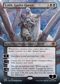 MTG Adventures in the Forgotten Realms Lolth, Spider Queen (Borderless)