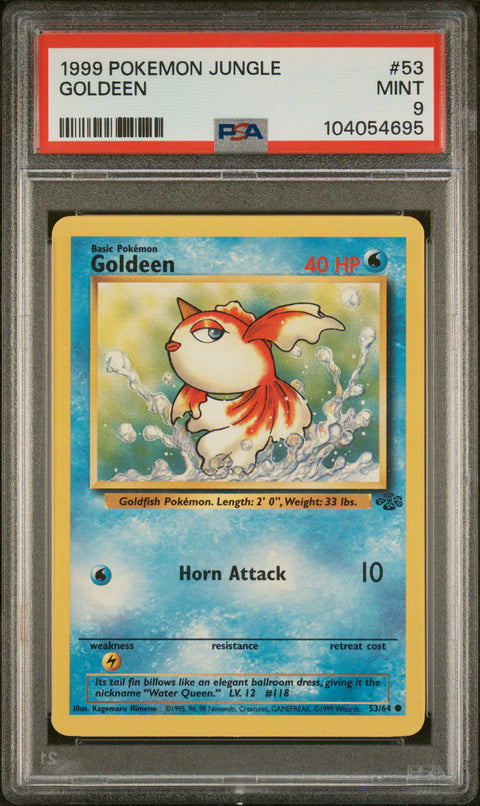 1999 Pokemon Jungle #53 Goldeen PSA 9