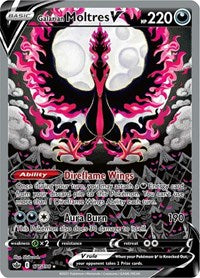 Pokemon SWSH06: Chilling Reign Galarian Moltres V (Alternate Full Art)