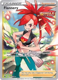pokemon SWSH06: Chilling Reign Flannery (Full Art)