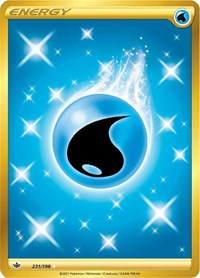 pokemon SWSH06: Chilling Reign Water Energy (Secret)