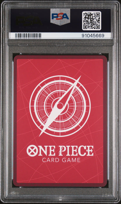 2022 One Piece Op01-Romance Dawn #061 Kaido Alternate Art-Errata PSA 10