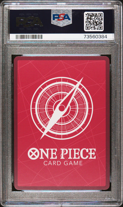 2022 One Piece Japanese Op02-Paramount War #025 Kin'Emon Alternate Art PSA 10
