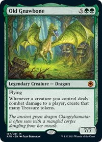 MTG Adventures in the Forgotten Realms Old Gnawbone