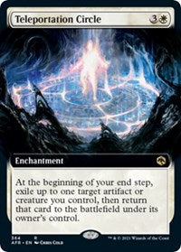 MTG Adventures in the Forgotten Realms Teleportation Circle (Extended Art)