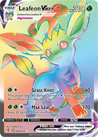 pokemon SWSH07: Evolving Skies Leafeon VMAX (Secret)