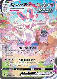 Pokemon SWSH07: Evolving Skies Sylveon VMAX (Alternate Art Secret)