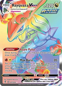 pokemon SWSH07: Evolving Skies Rayquaza VMAX (Secret)