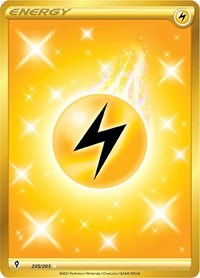 pokemon SWSH07: Evolving Skies Lightning Energy (Secret)