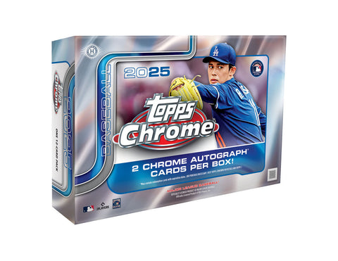 2025 Topps Chrome Baseball Breakers Delight Box