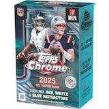 2025 Topps Chrome Football Blaster Box