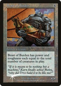 MTG Prerelease Cards Beast of Burden (No Date)