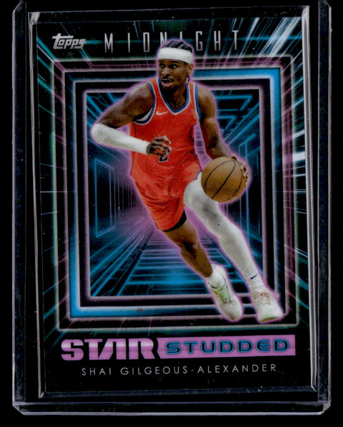 2024 Topps Midnight Star Studded Shai Gigeous-Alexander