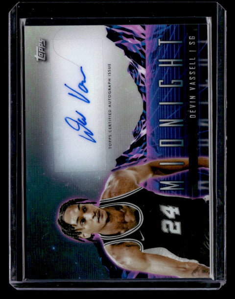 2024 Tops Midnight Horizon Signature Card Devin Vessell