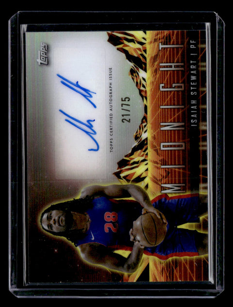 2024 Topps Midnight Isaiah Stewart Autograph /75