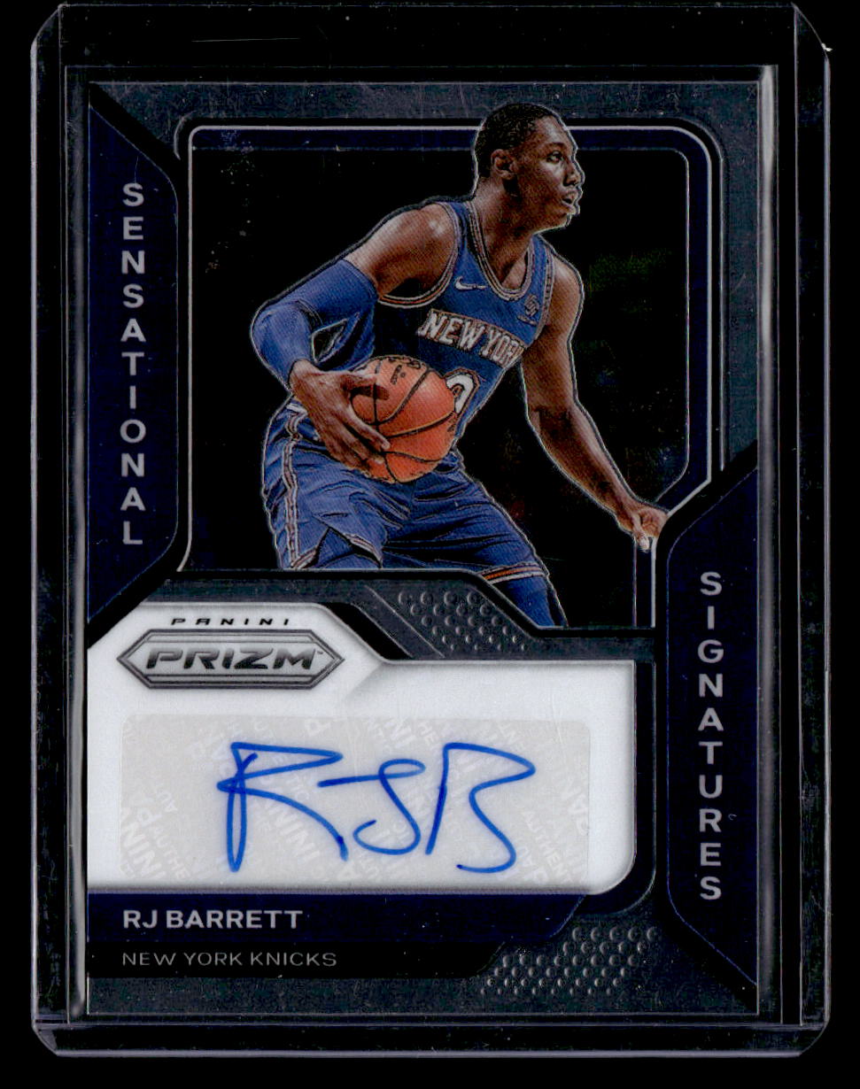 2021 Panini Prizm Sensational Signatures RJ Barrett