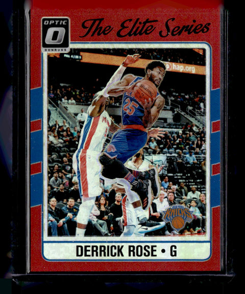 2017 Donruss Optic The Elite Series #4 Derrick Rose /99