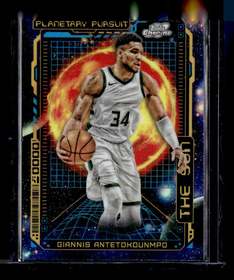 2024 Topps Chrome Cosmic Planetary Pursuit Giannis Antetokounmpo