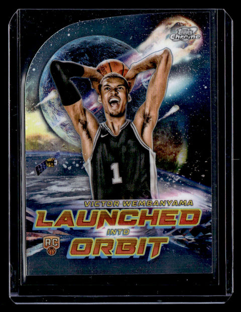 2024 Topps Chrome Cosmic Launched Into Orbit LIO-1 Victor Wembanyama