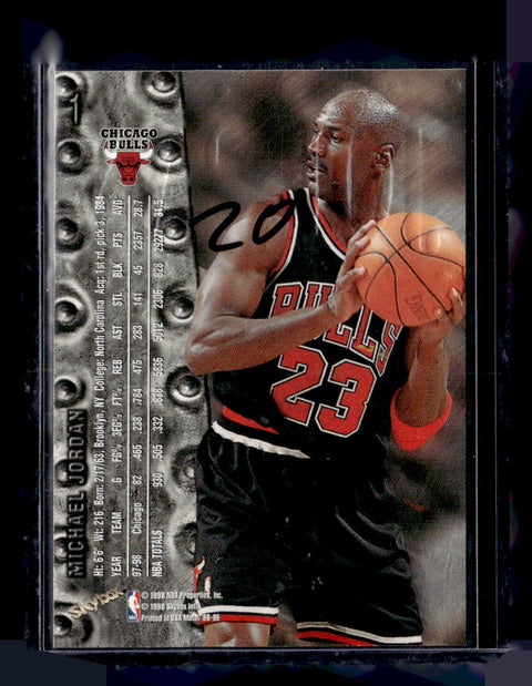 1998-99 Metal Universe #1 Michael Jordan