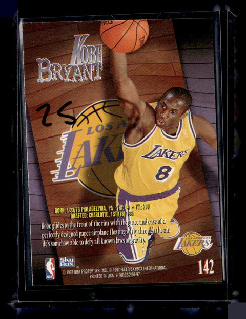 1996-97 SkyBox Z-Force #142 Kobe Bryant